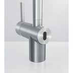 Franke Atlas Neo Sensor Stainless Steel Kitchen Tap L-Spout Swivel 297mm