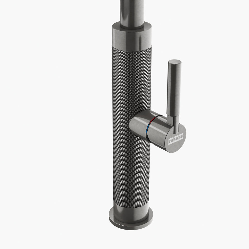 Franke Mythos Masterpiece Anthracite Pull Down Spray Kitchen Tap 466mm