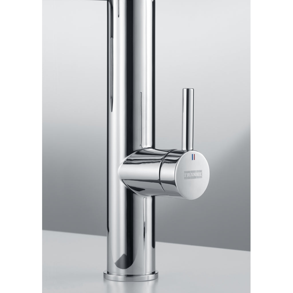 Franke Vital Capsule 3-in-1 Filter Semi-Pro Tap Chrome Gunmetal Kitchen