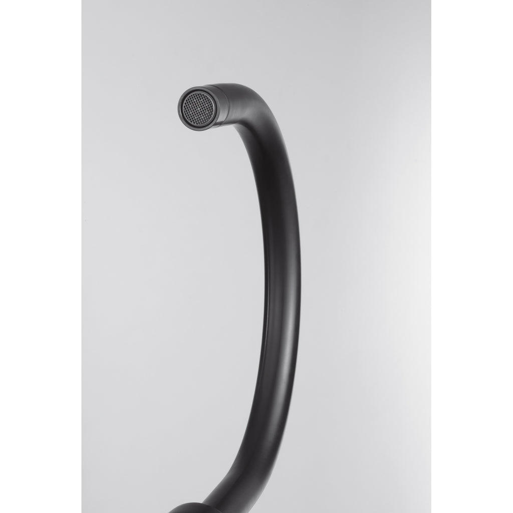 Franke Vital Capsule 3-in-1 Filter Tap Industrial Black Brass Kitchen