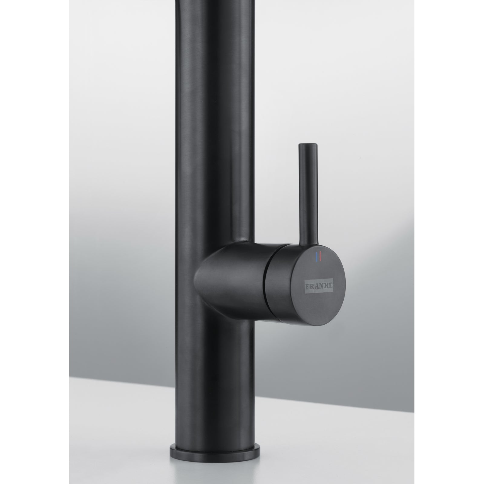 Franke Vital Capsule 3-in-1 Filter Semi-Pro Tap Industrial Black Kitchen