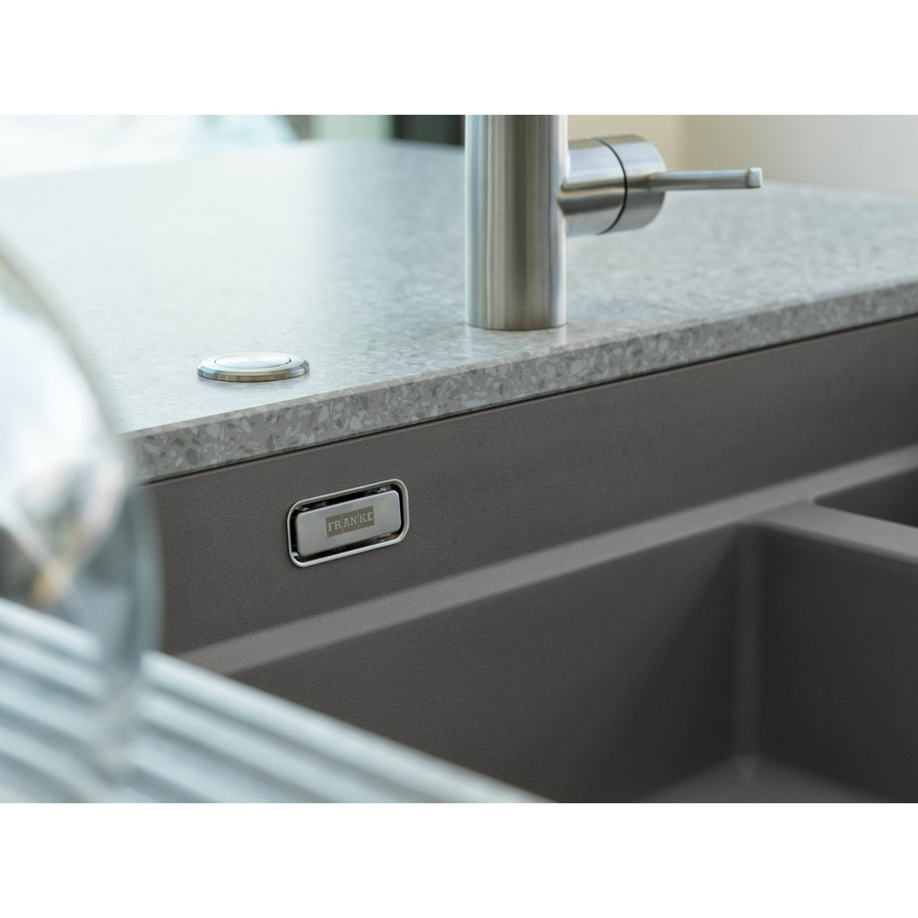 Franke Kubus KNG 120 Granite Undermount 1.5 Bowl Stone Grey Kitchen Sink