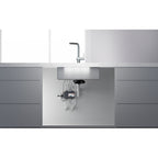 Franke Atlas Neo Sensor Stainless Steel Kitchen Tap L-Spout Swivel 297mm