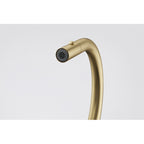 Franke Mythos Masterpiece Gold Pull Down Spray Kitchen Tap 466mm