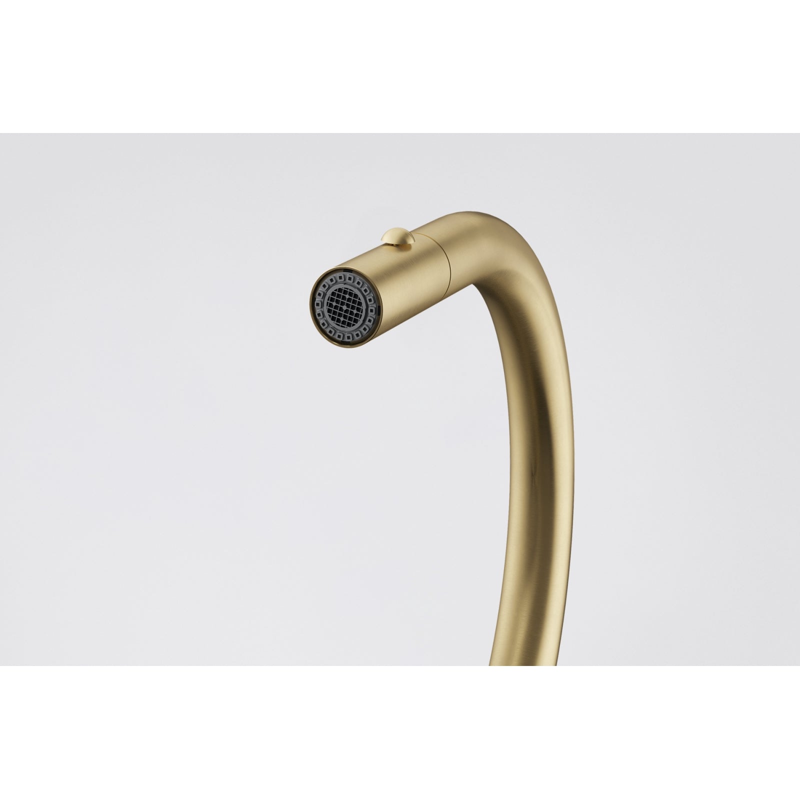 Franke Mythos Masterpiece Gold Pull Down Spray Kitchen Tap 466mm
