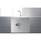 Franke Atlas Neo Sensor Stainless Steel Kitchen Tap L-Spout Swivel 297mm