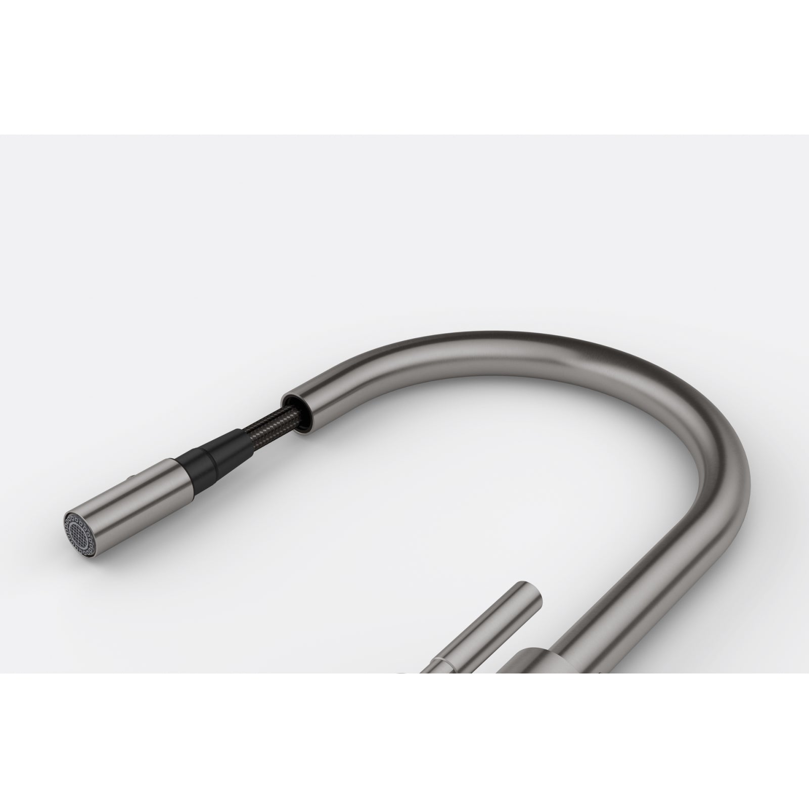 Franke Mythos Masterpiece Anthracite Pull Down Spray Kitchen Tap 466mm