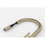 Franke Mythos Masterpiece Gold Pull Down Spray Kitchen Tap 466mm