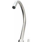 Franke Tessuto Decor Steel Pull Out Nozzle Kitchen Tap Brass J-Spout 455mm
