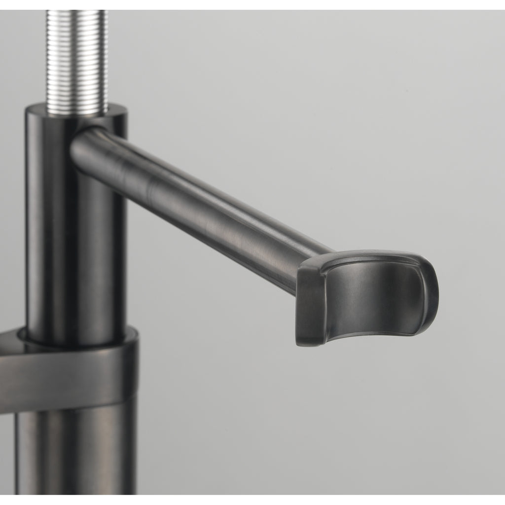 Franke Vital Capsule 3-in-1 Filter Semi-Pro Tap Industrial Black Kitchen