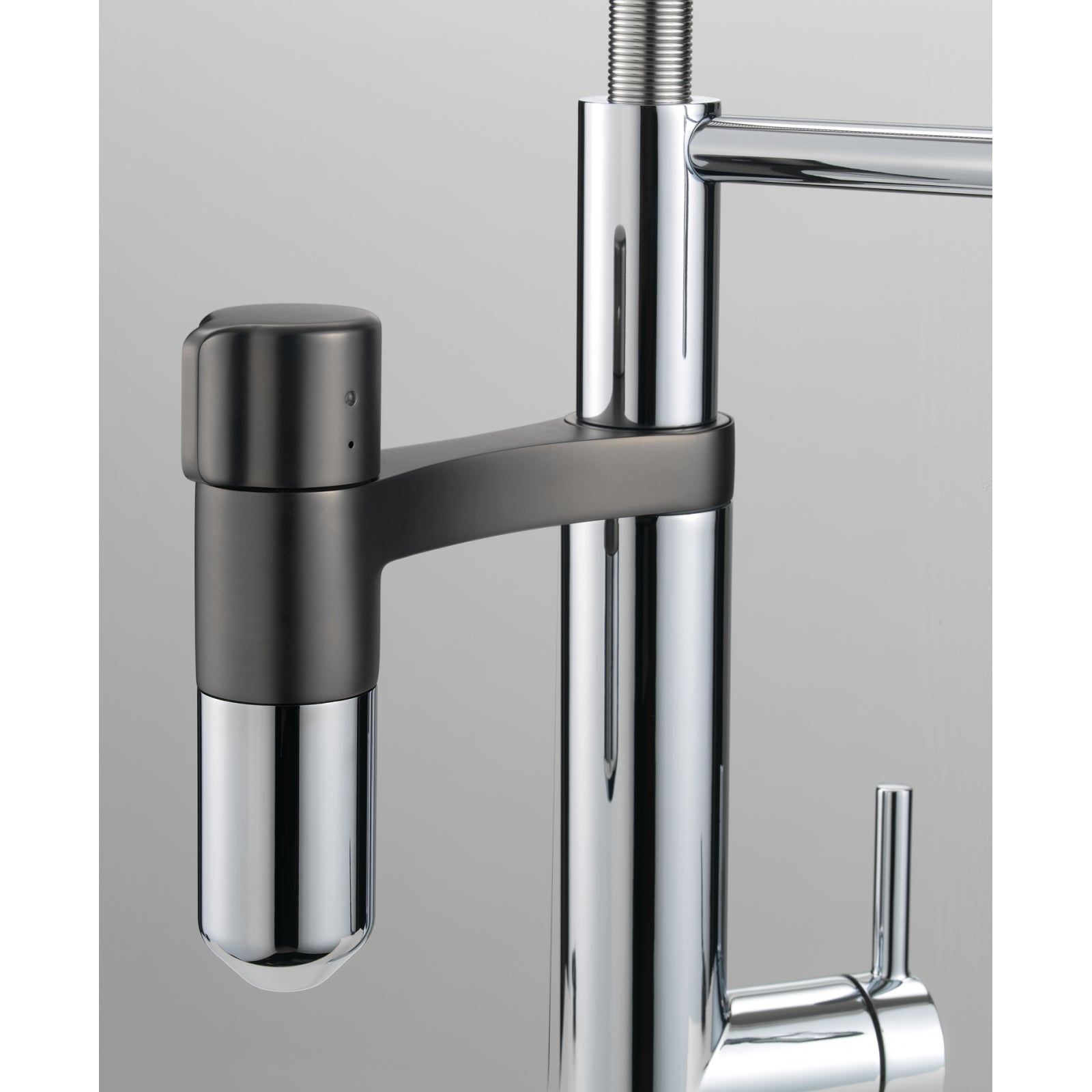Franke Vital Capsule 3-in-1 Filter Semi-Pro Tap Chrome Gunmetal Kitchen