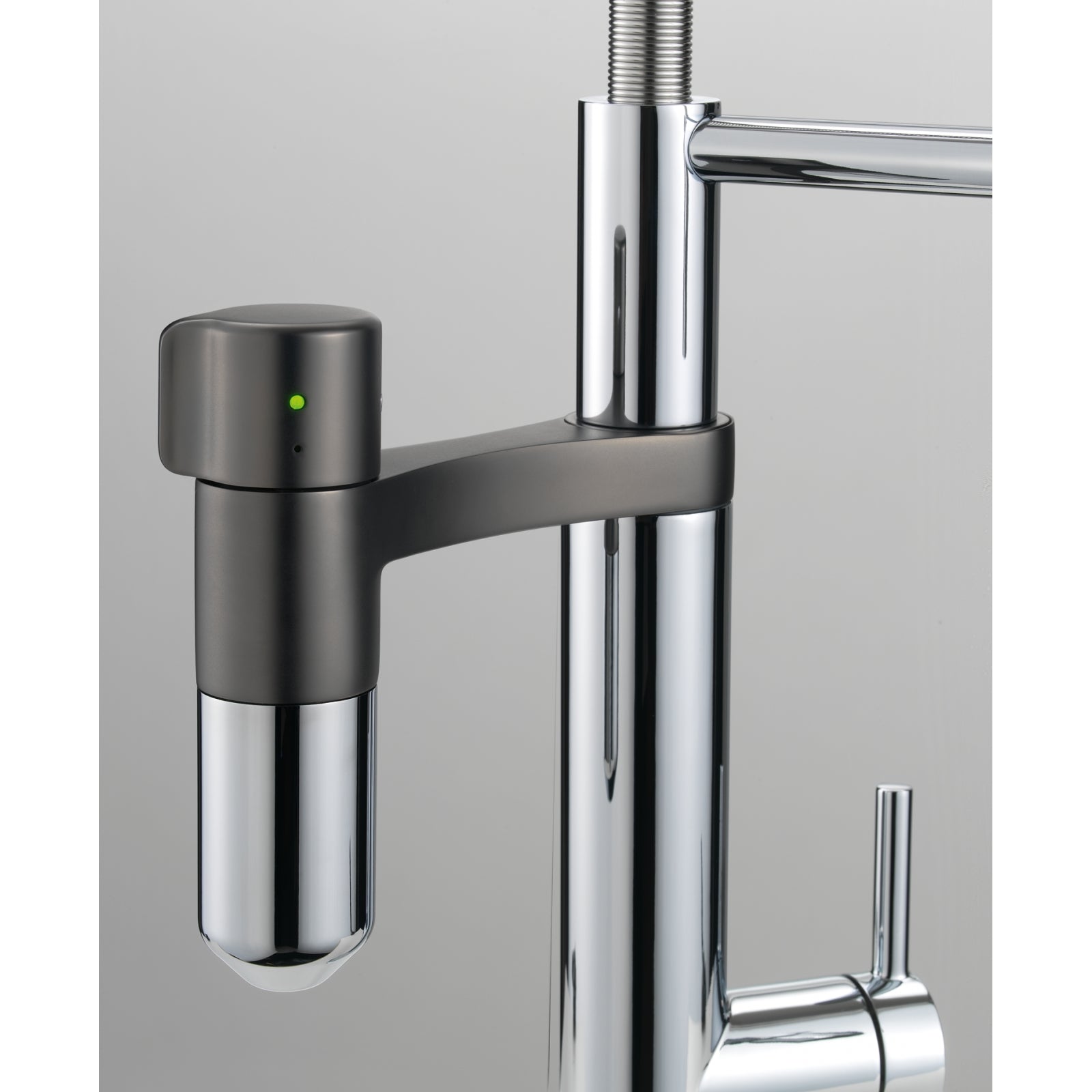 Franke Vital Capsule 3-in-1 Filter Semi-Pro Tap Chrome Gunmetal Kitchen