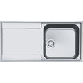 Franke Maris MRX 211 Inset 1 Bowl Stainless Steel Kitchen Sink LH Drainer