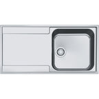 Franke Maris MRX 211 Inset 1 Bowl Stainless Steel Kitchen Sink LH Drainer
