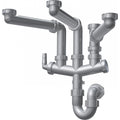 Franke Siphon III Plumbing Kit 3 Bowl Kitchen Sink Waste Trap 112.0083.810
