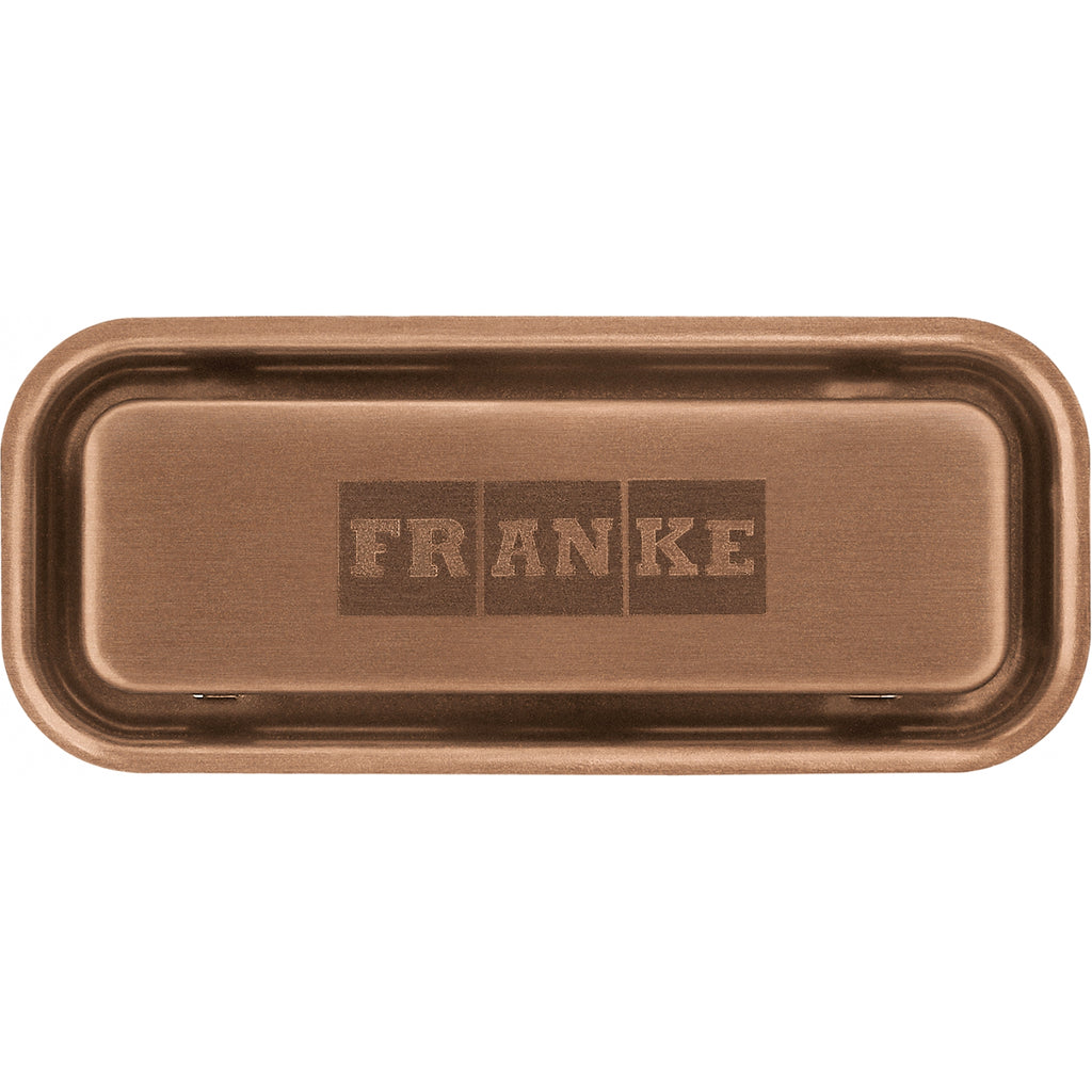 Franke Maris Kubus Overflow Plate Copper Stainless Steel PVD Kitchen Sink