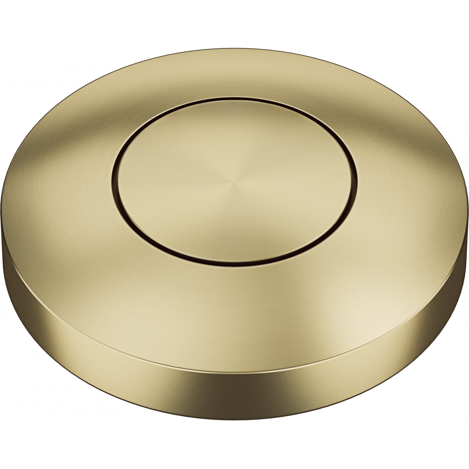 Franke Waste Disposal Airswitch Round Gold Stainless Steel PVD 46mm