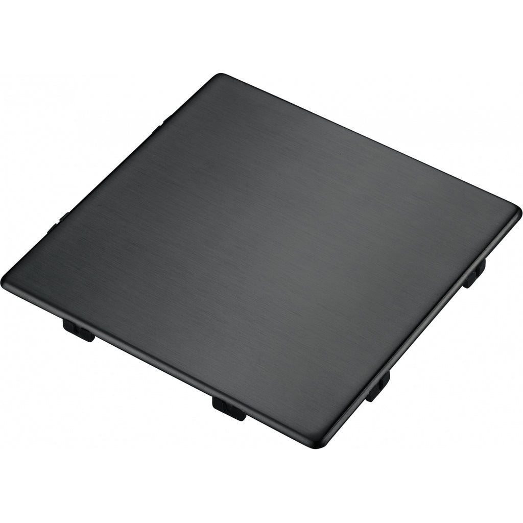 Franke Kubus Square Drain Cover Anthracite Stainless Steel PVD Sink