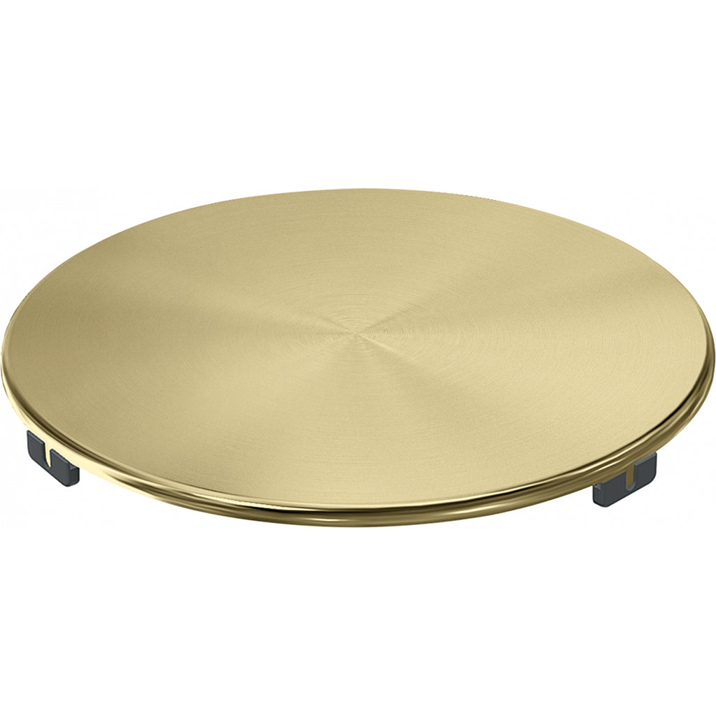 Franke Maris Round Drain Cover Gold Stainless Steel PVD Kitchen Sink