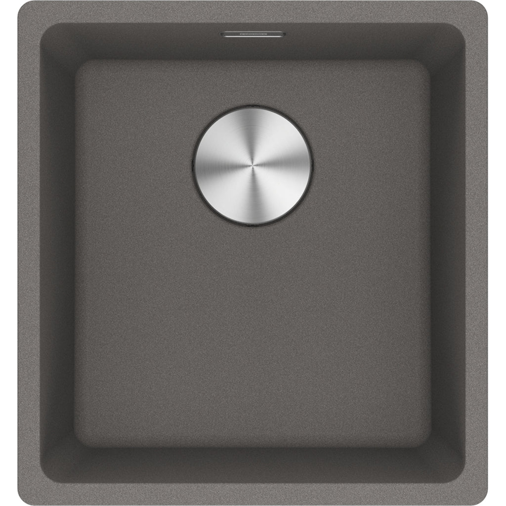 Franke Maris MRG 110-37 Granite Undermount 1 Bowl Stone Grey Kitchen Sink