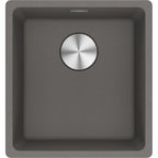 Franke Maris MRG 110-37 Granite Undermount 1 Bowl Stone Grey Kitchen Sink