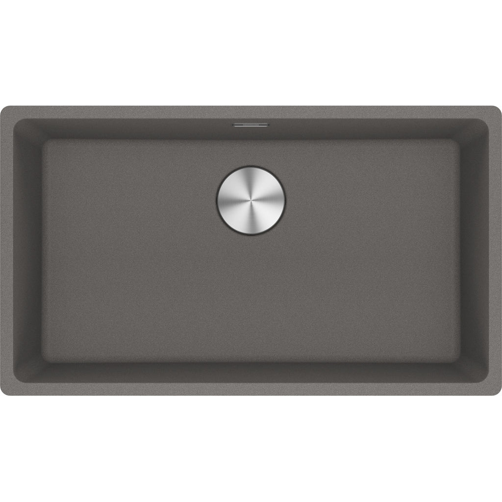 Franke Maris MRG 110-72 Granite Undermount 1 Bowl Stone Grey Kitchen Sink