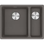Franke Maris MRG 160 Granite Undermount 1.5 Bowl Stone Grey Sink RHSB