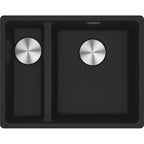 Franke Maris MRG 160 Granite Undermount 1.5 Bowl Matt Black Sink LHSB