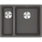 Franke Maris MRG 160 Granite Undermount 1.5 Bowl Stone Grey Sink LHSB