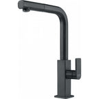 Franke Mythos Industrial Black Pull Out Nozzle Kitchen Tap L-Spout 348mm