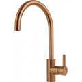 Franke Eos Neo Copper Single Lever Kitchen Tap Stainless Steel J-Spout