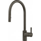 Franke Eos Neo Anthracite Pull Down Spray Kitchen Tap Stainless Steel