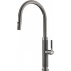 Franke Mythos Masterpiece Anthracite Pull Down Spray Kitchen Tap 466mm