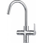 Franke Minerva Electronic 4-in-1 Boiling Water Tap Chrome Brass Kitchen