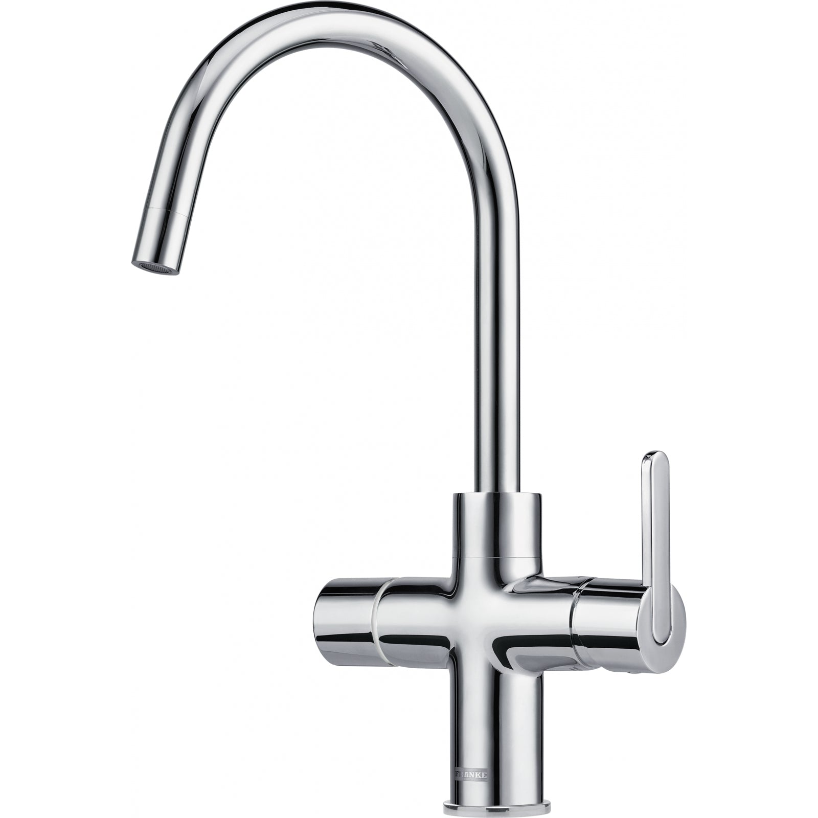 Franke Minerva Electronic 4-in-1 Boiling Water Tap Chrome Brass Kitchen