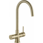 Franke Minerva Helix 4-in-1 Boiling Water Tap Champagne Gold Kitchen