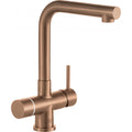 Franke Minerva Mondial 4-in-1 Boiling Water Tap Copper Kitchen L-Spout