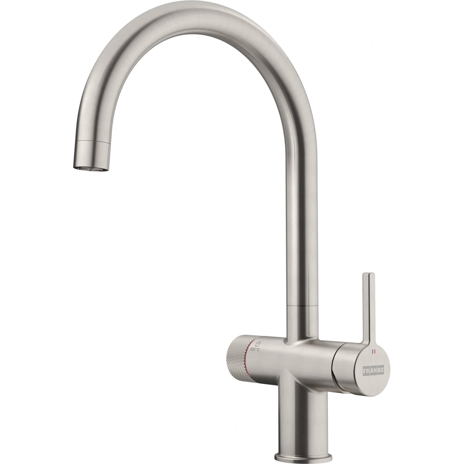 Franke Maris Water Hub 3-in-1 Mechanical Boiling Tap Decor Steel 4L