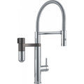 Franke Vital Capsule 3-in-1 Filter Semi-Pro Tap Chrome Gunmetal Kitchen