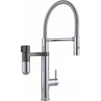Franke Vital Capsule 3-in-1 Filter Semi-Pro Tap Chrome Gunmetal Kitchen
