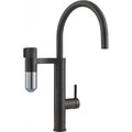 Franke Vital Capsule 3-in-1 Filter Tap Industrial Black Brass Kitchen