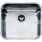 Franke Galassia GAX 110-45 Undermount 1 Bowl Stainless Steel Kitchen Sink