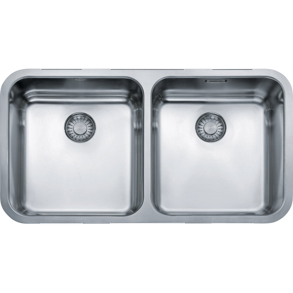 Franke Largo LAX 120 Undermount 2 Bowl Stainless Steel Kitchen Sink