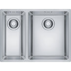 Franke Maris MRX 260 Undermount 1.5 Bowl Stainless Steel Kitchen Sink