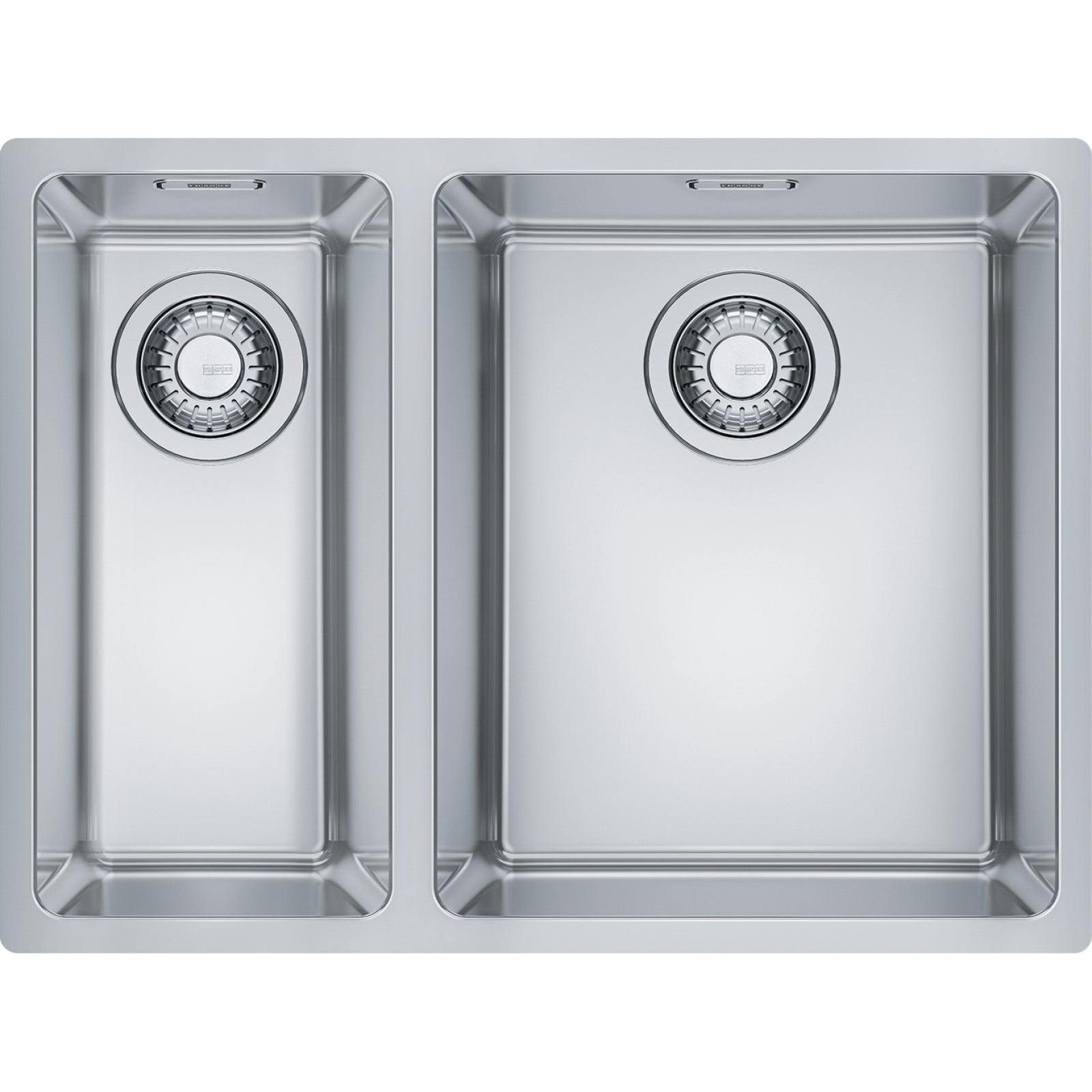 Franke Maris MRX 260 Undermount 1.5 Bowl Stainless Steel Kitchen Sink