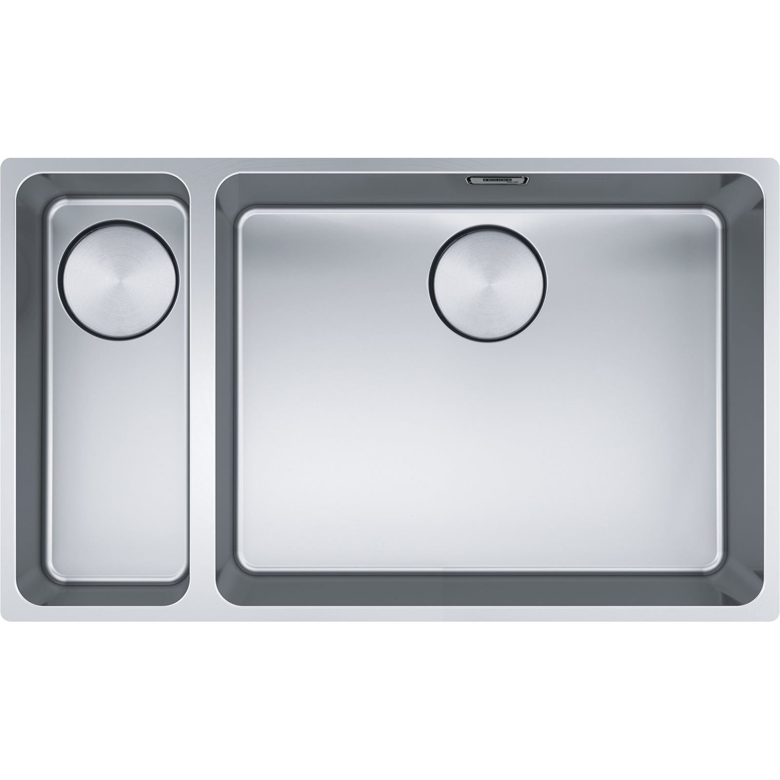 Franke Mythos MYX 160 Undermount 1.5 Bowl Stainless Steel Kitchen Sink LH