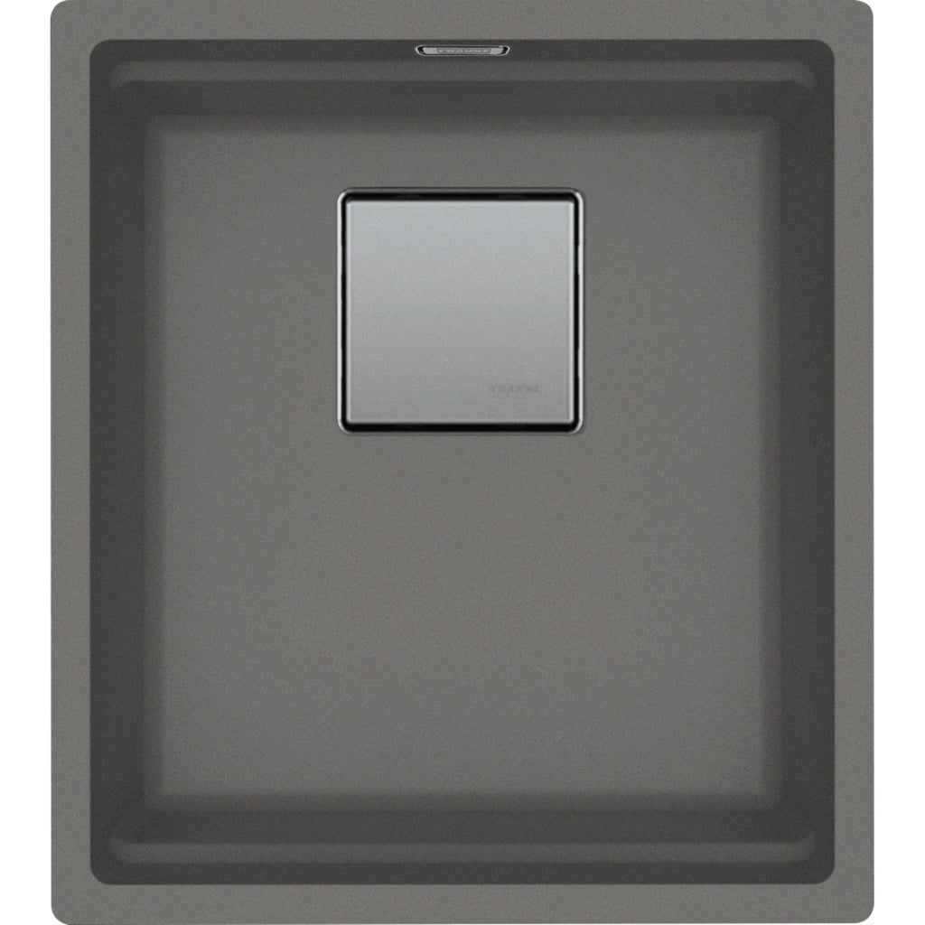 Franke Kubus KNG 110-37 Granite Undermount 1 Bowl Stone Grey Kitchen Sink