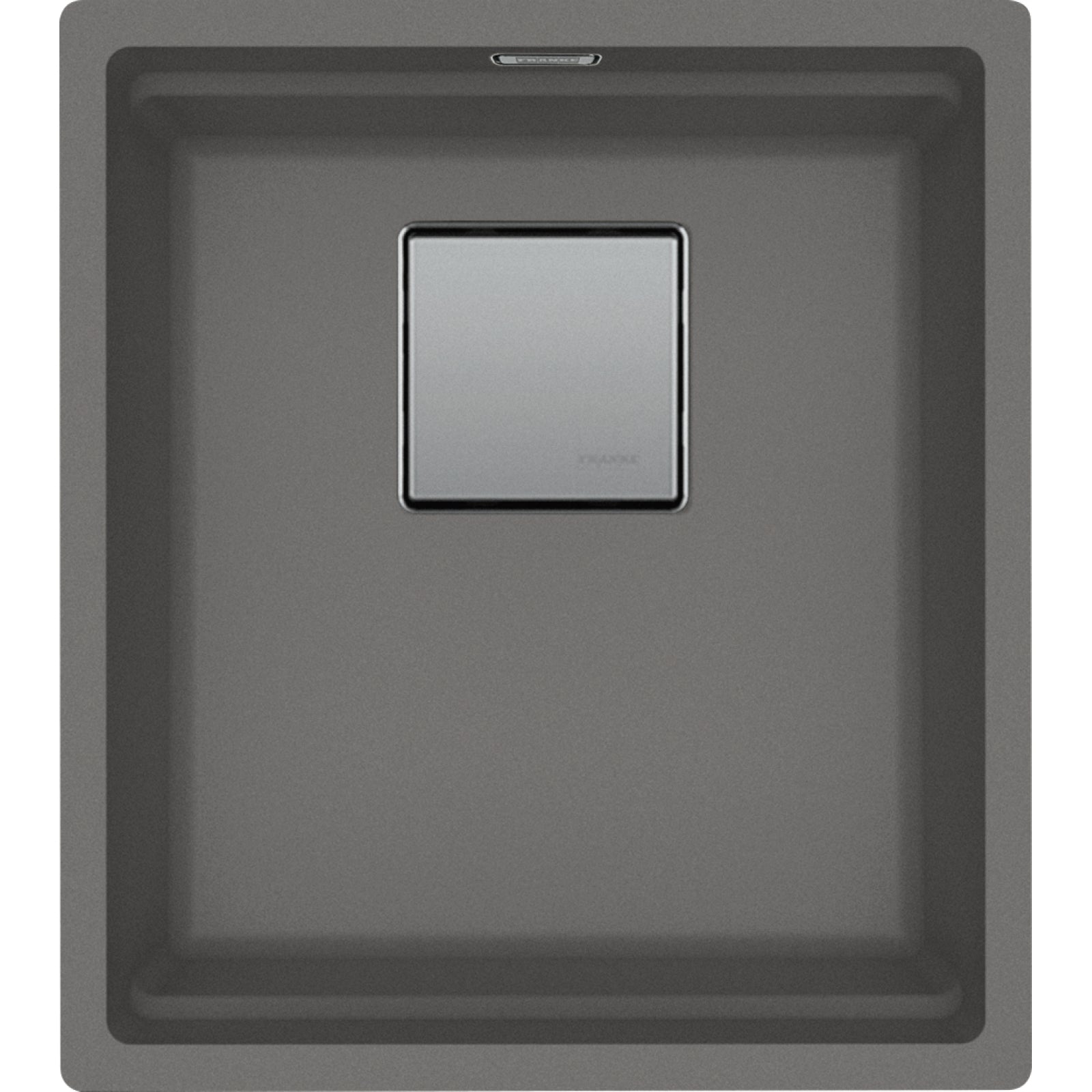 Franke Kubus KNG 110-37 Granite Undermount 1 Bowl Stone Grey Kitchen Sink
