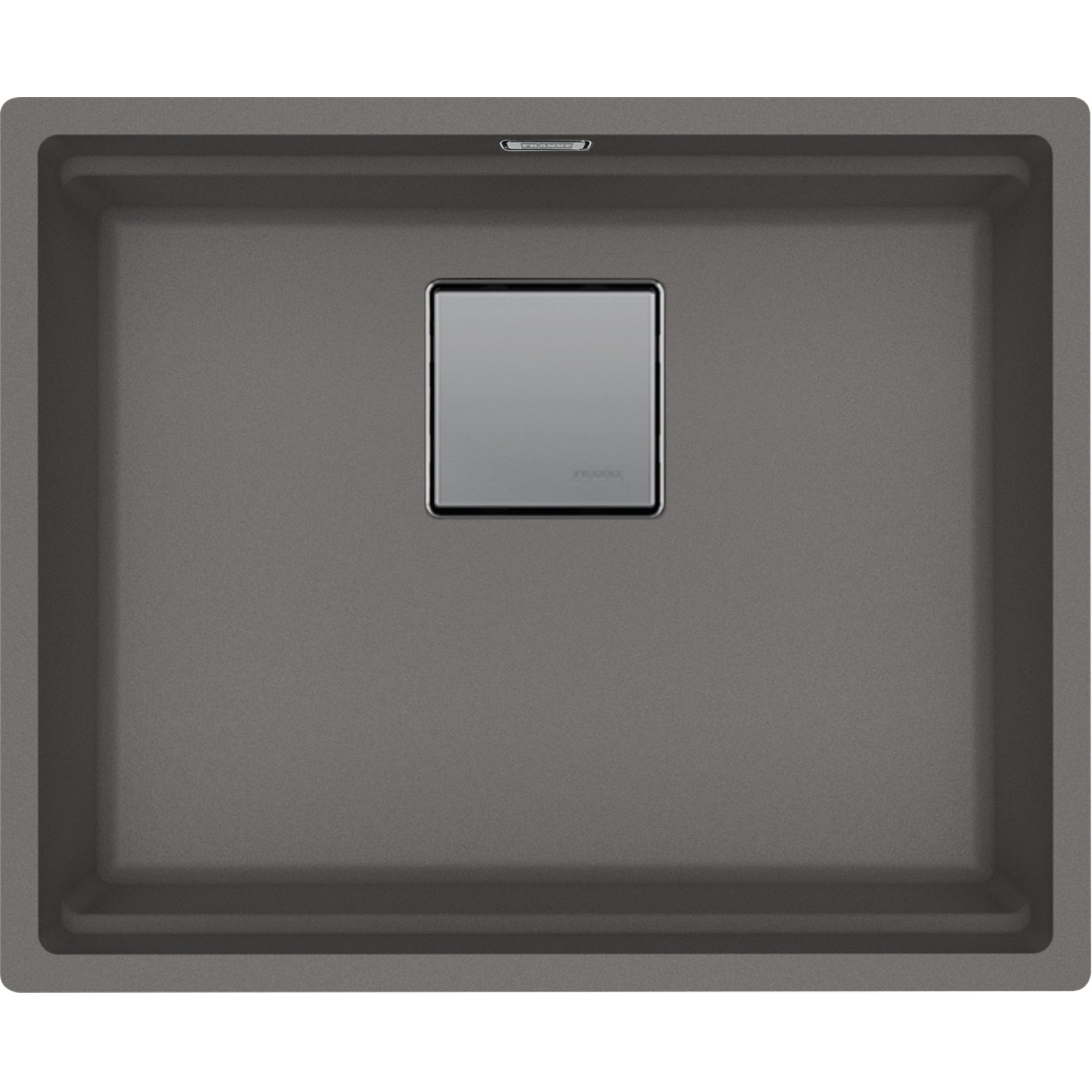 Franke Kubus KNG 110-52 Granite Undermount 1 Bowl Stone Grey Kitchen Sink