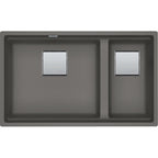 Franke Kubus KNG 120 Granite Undermount 1.5 Bowl Stone Grey Kitchen Sink